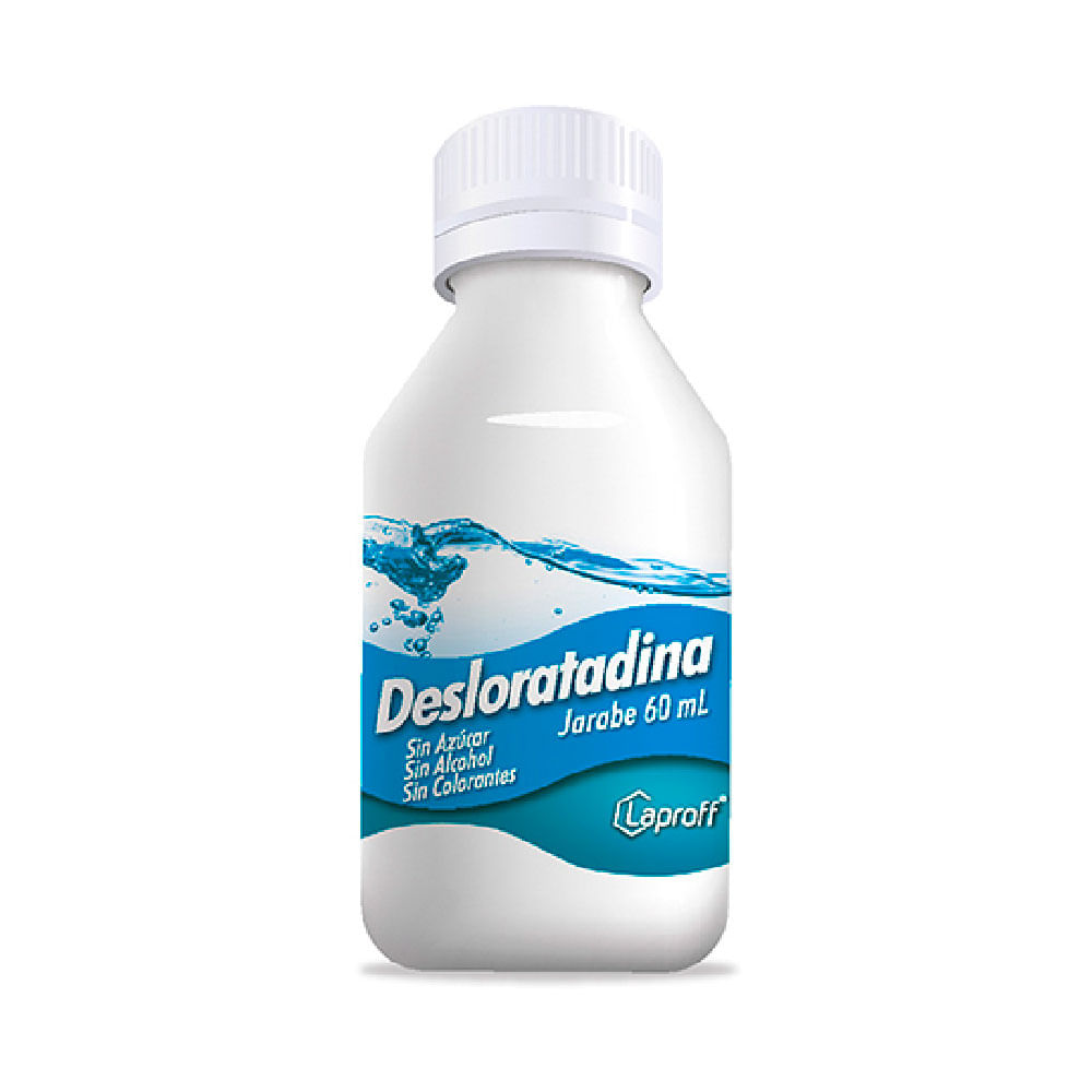 DESLORATADINA LAPROFF JARABE 0.5 MG FRASCO 60 ML