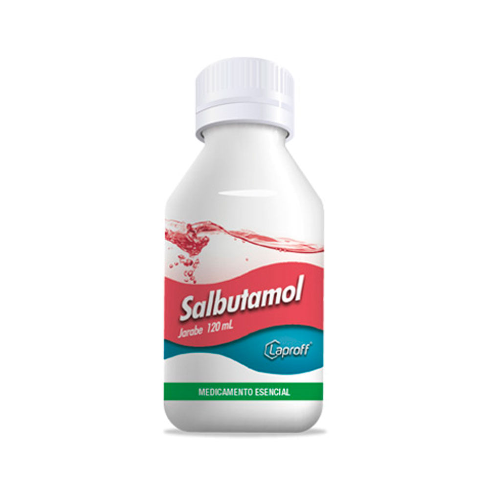 SALBUTAMOL LAPROFF JARABE 2 MG/5ML FRASCO 120 ML