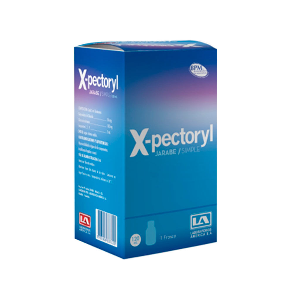 X-PECTORYL JARABE CAJA 120 ML