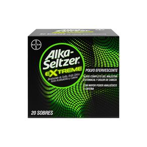ALKA-SELTZER EXTREME SOBRES