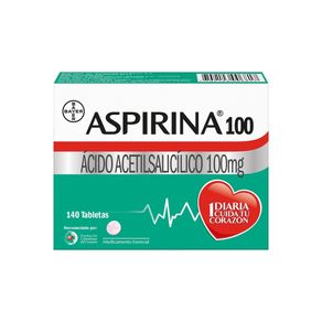 ASPIRINA TABLETAS 100 MG
