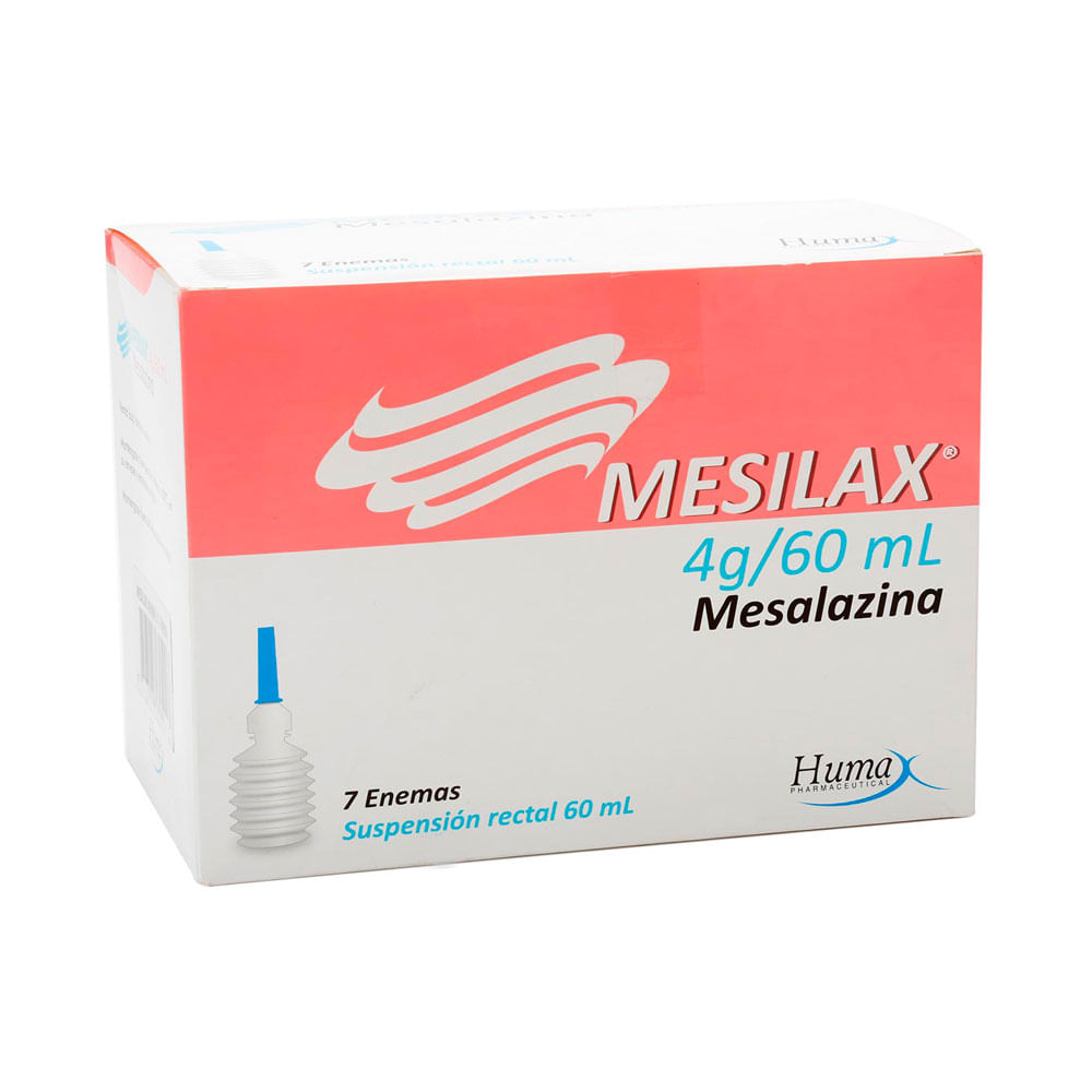 MESILAX (RG) ENEMA 4G/60ML CAJA X 7 UNDS