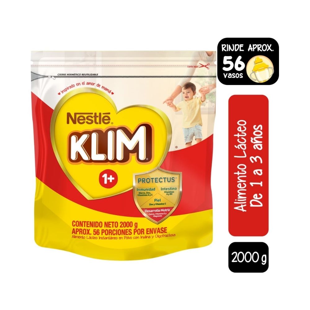 KLIM 1+ PREBIO POLVO BOLSA 2000 G