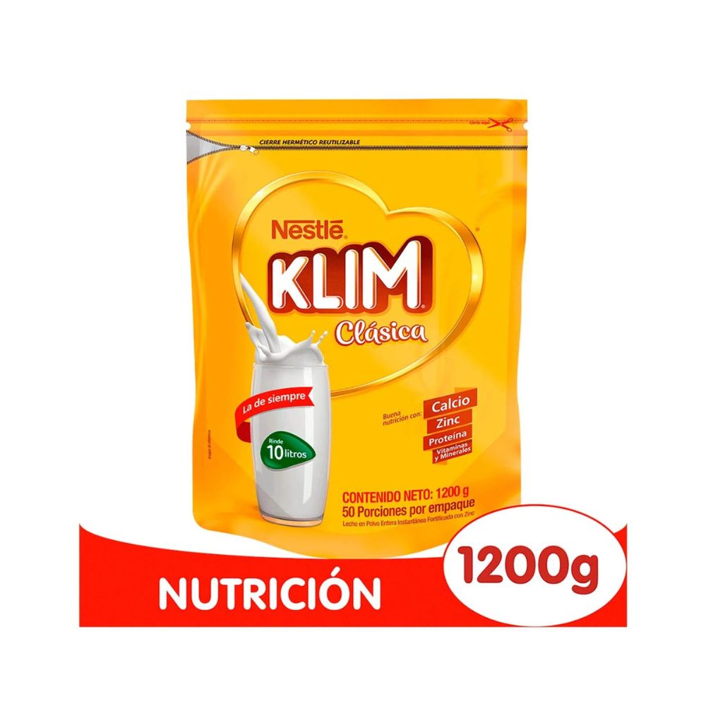 KLIM FORTIFICADA POLVO BOLSA 1200 G