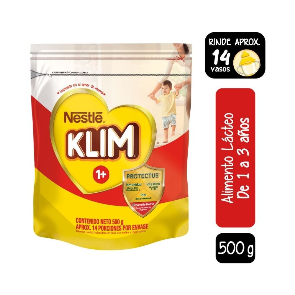 KLIM MIEL PREBIO 1+ POLVO BOLSA 500 G