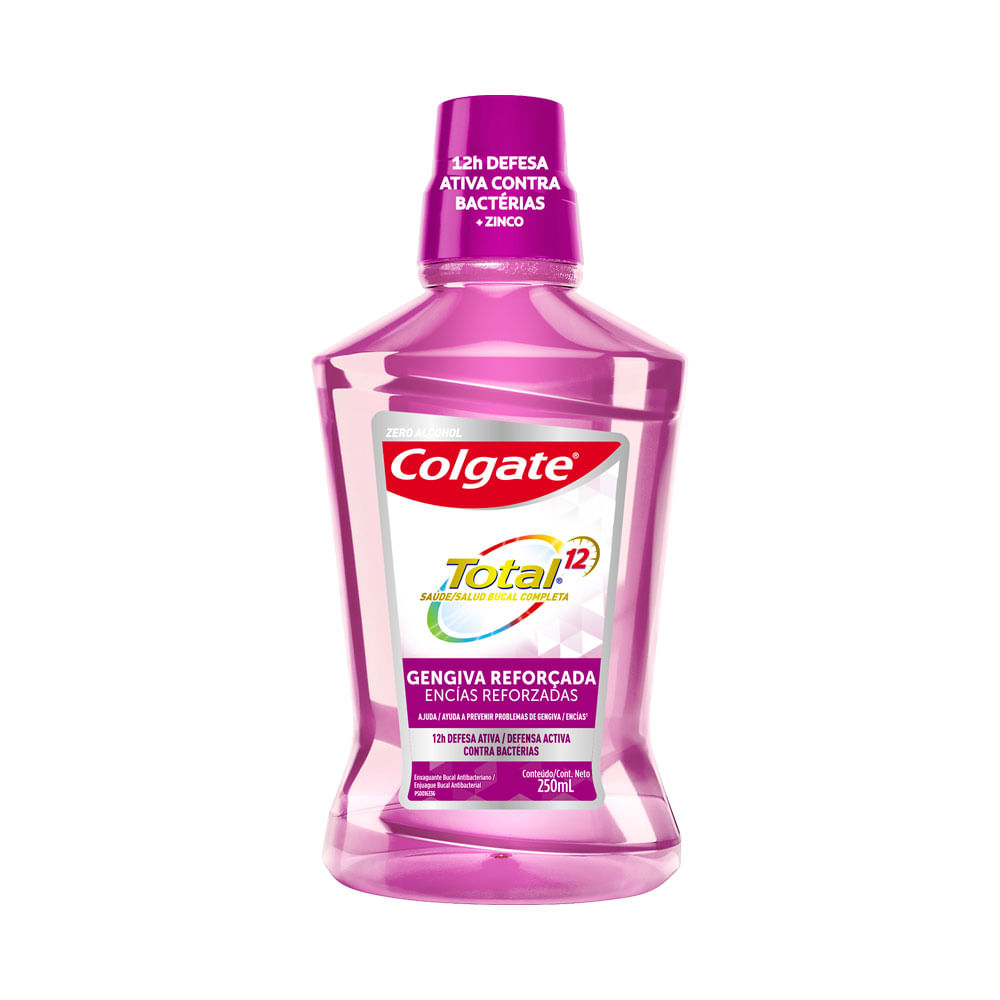 ENJUAGUE BUCAL COLGATE ENCIAS REFORZADAS FRASCO 250 ML