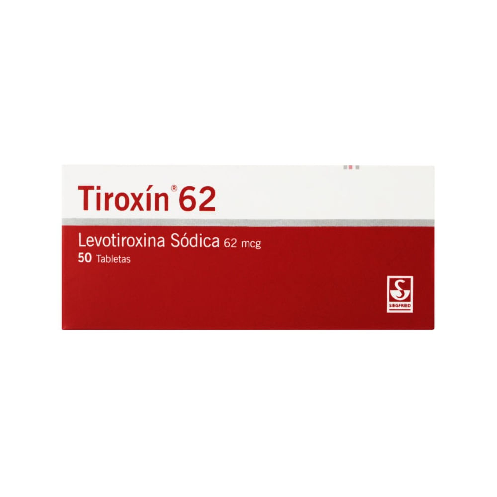 TIROXIN TABLETAS 62 MCG CAJA X 50 UNDS