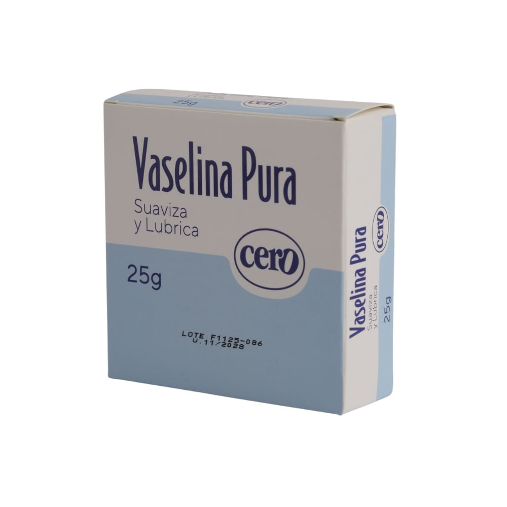 VASELINA PURA CERO CAJA 25 G