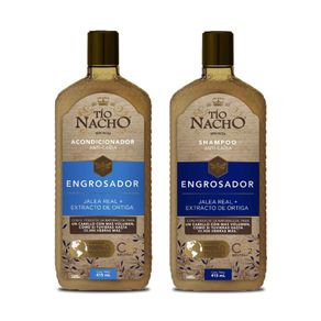 SHAMPOO+ACONDICIONADOR KIT TIO NACHO ENGROSADOR CAJA 2X415 ML