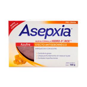 ASEPXIA JABON AZUFRE CAJA 100 G