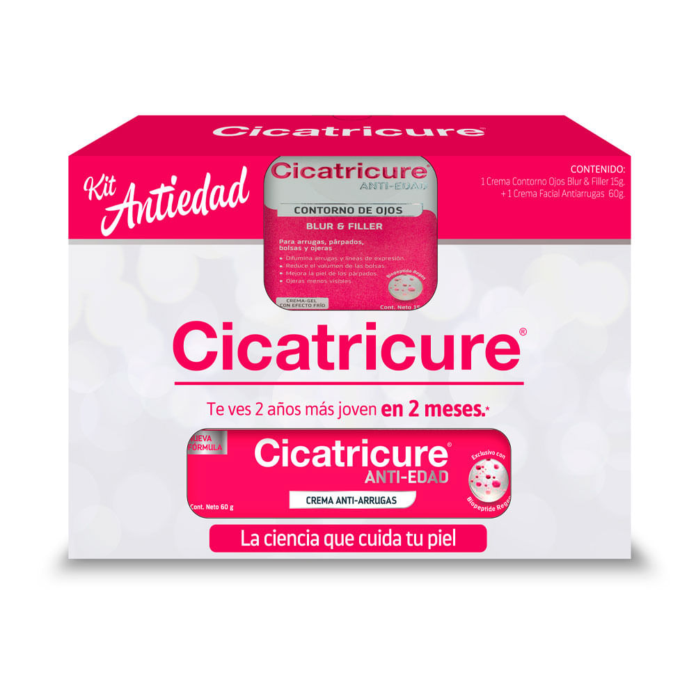KIT CICATRICURE CREMA+BLUR-FILLER 60G+15G