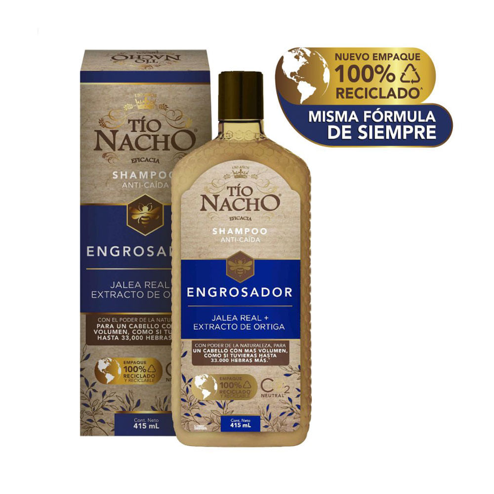 SHAMPOO TIO NACHO ENGROSADOR FRASCO 415 ML