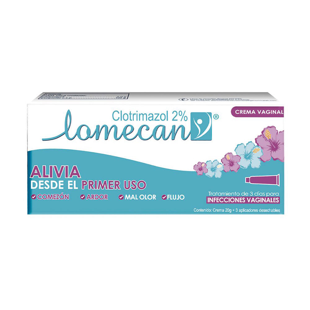 CREMA LOMECAN CLOTRIMAZOL CAJA 20 G