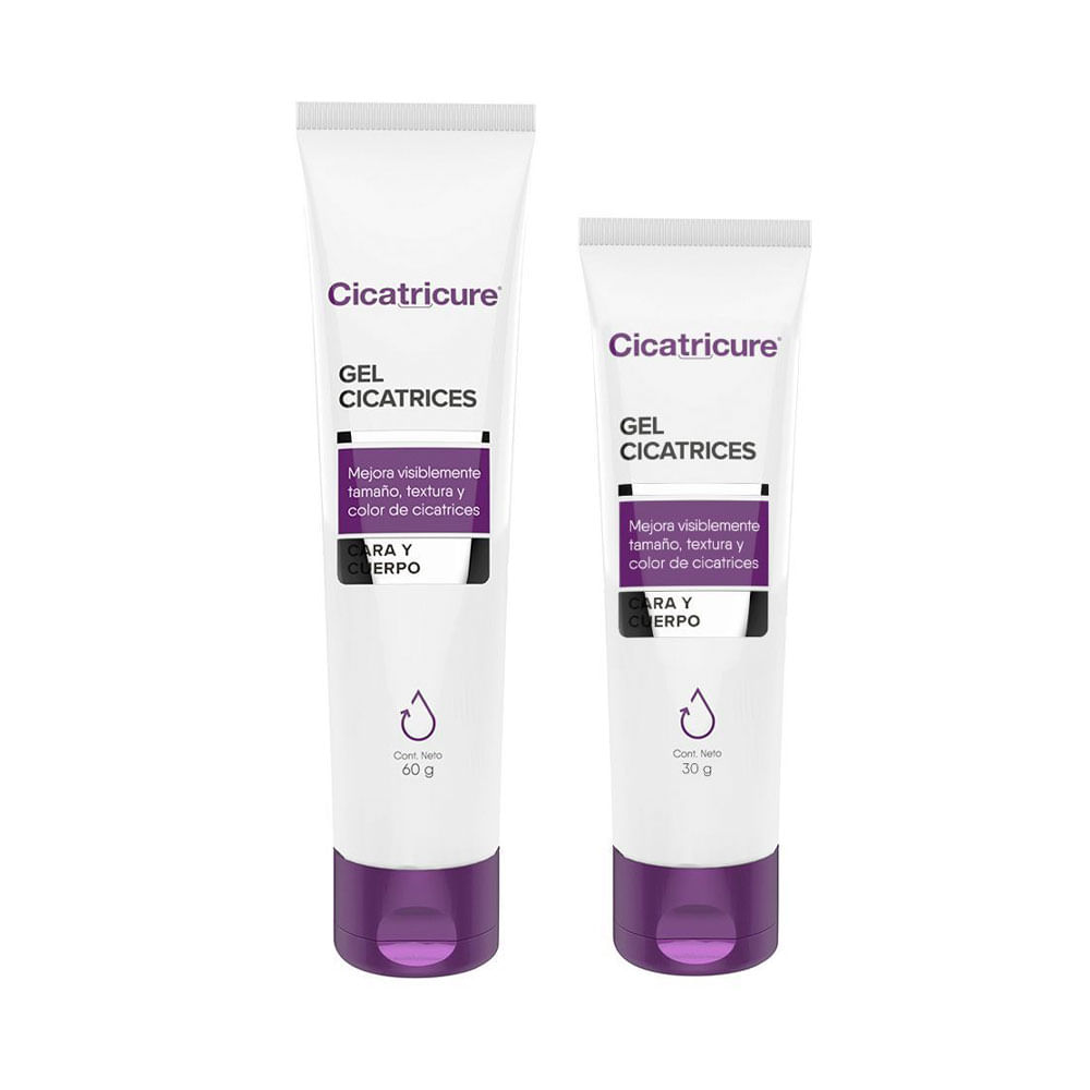 CICATRICURE GEL CICATRICES KIT CAJA 60G+30G