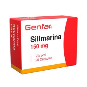 SILIMARINA GENFAR CAPSULAS 150 MG