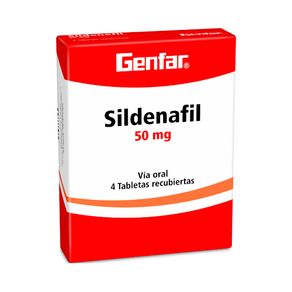 SILDENAFIL GENFAR TABLETAS 50 MG
