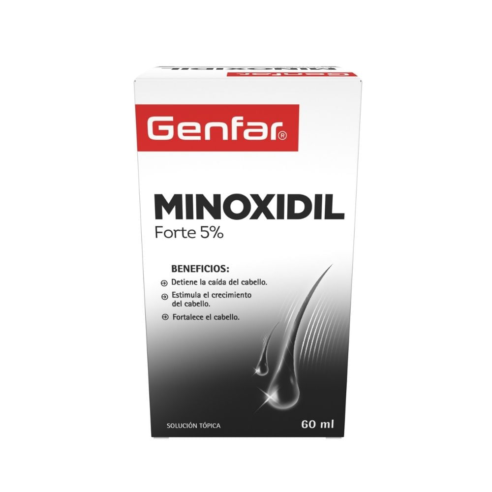 MINOXIDIL GENFAR LOCION 5% FRASCO 60 ML