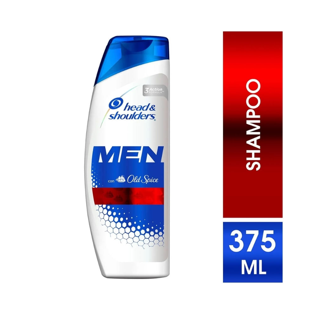SHAMPOO HYS MEN OLD SPICE FRASCO 375 ML