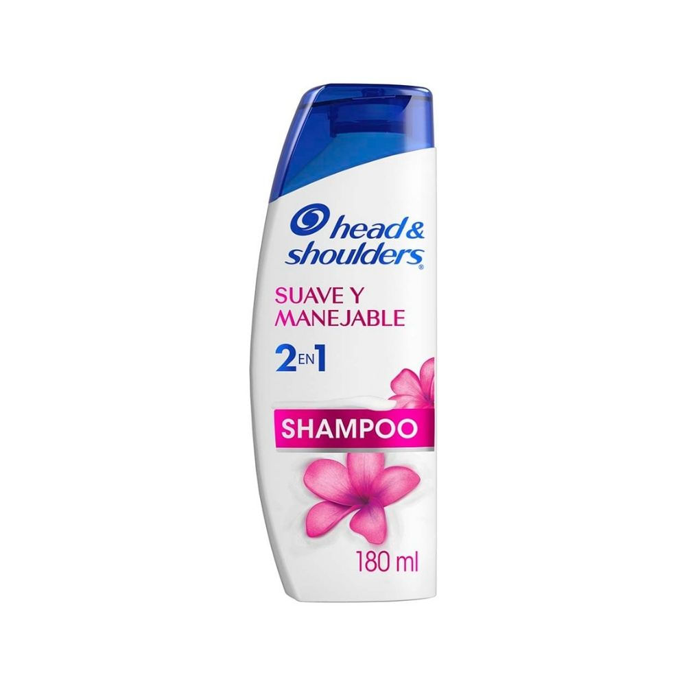 SHAMPOO 2EN1 HYS SUAVE Y MANEJABLE FRASCO 180 ML