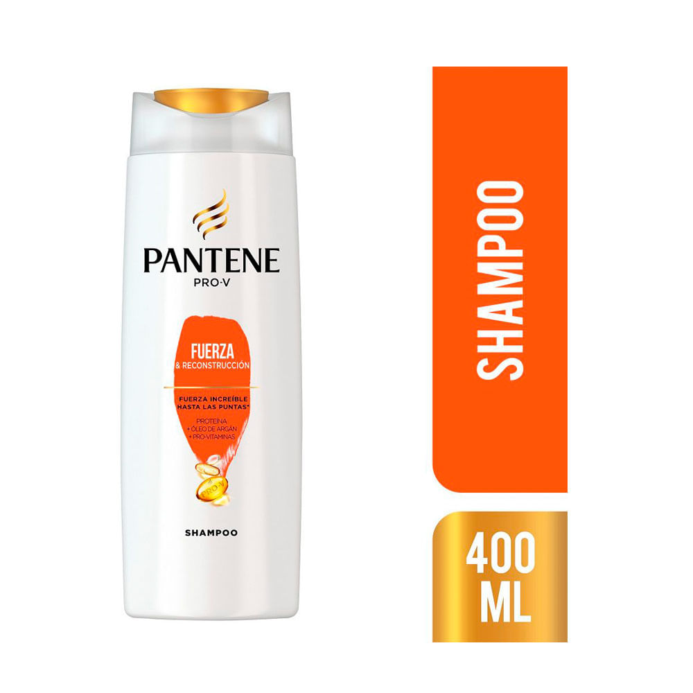 SHAMPOO PANTENE FUERZA RECONSTRUCCION FRASCO 400 ML