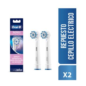 REPUESTO SENSI CEPILLO ELECTRICO ORAL B ESTUCHE X 2 UNDS