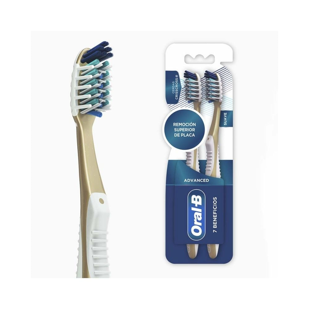 CEPILLO DENTAL ORAL-B PRO-SALUD 7 BENEFICIOS 2X1