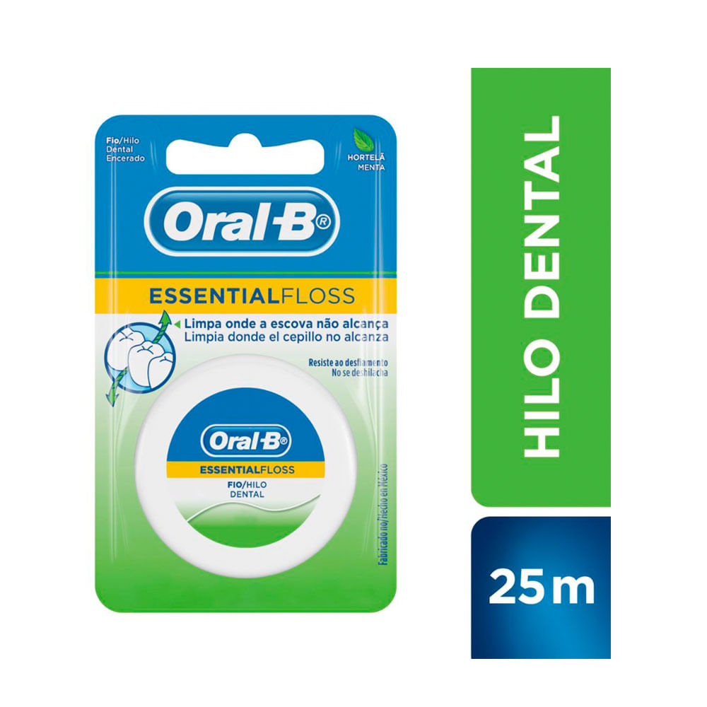 HILO DENTAL ORAL-B ESSENTIAL FLOSS 25 MT