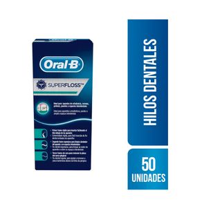 SEDA DENTAL ORAL-B SUPERFLOSS CAJA X 50 UNDS