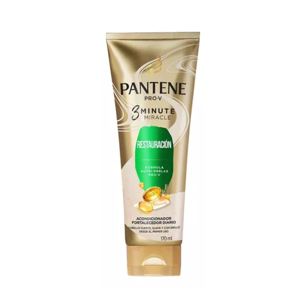 ACONDICIONADOR PANTENE 3MINUTE RESTAURACION TUBO 170 ML