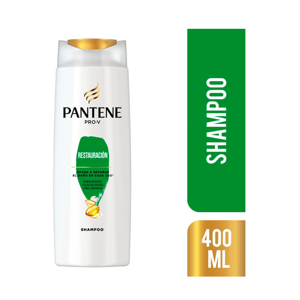SHAMPOO PANTENE RESTAURACION FRASCO 400 ML
