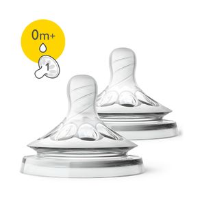 AVENT TETINA FLUJO RN 0M+ X 2 UNDS