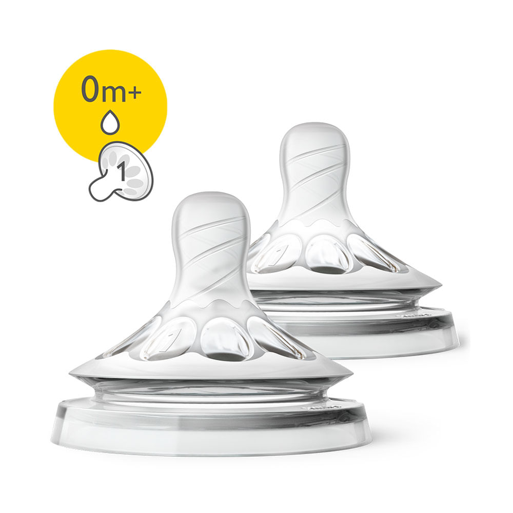 AVENT TETINA FLUJO RN 0M+ X 2 UNDS
