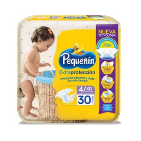 PAÑALES PEQUEÑIN EXTRAPROTECCION ET 4