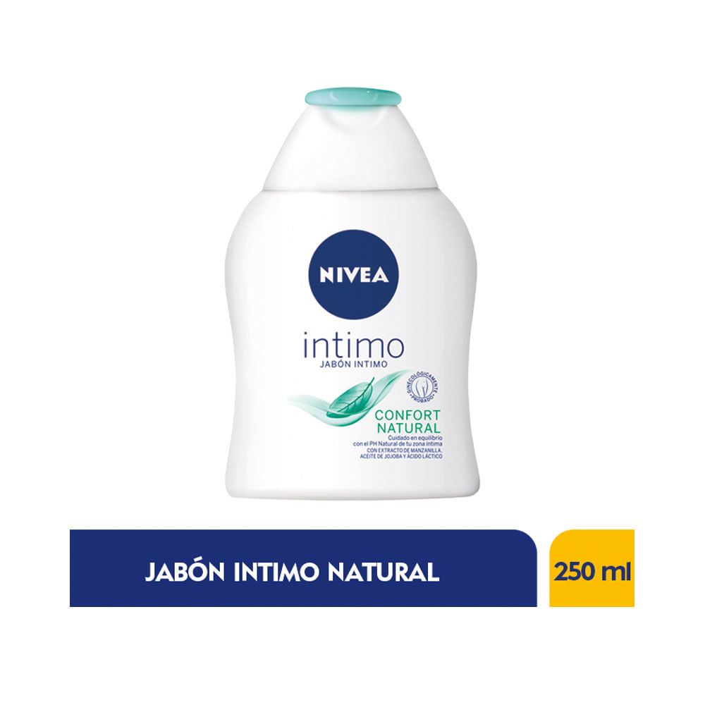 JABON INTIMO NIVEA CONFORT NATURAL FRASCO 250 ML