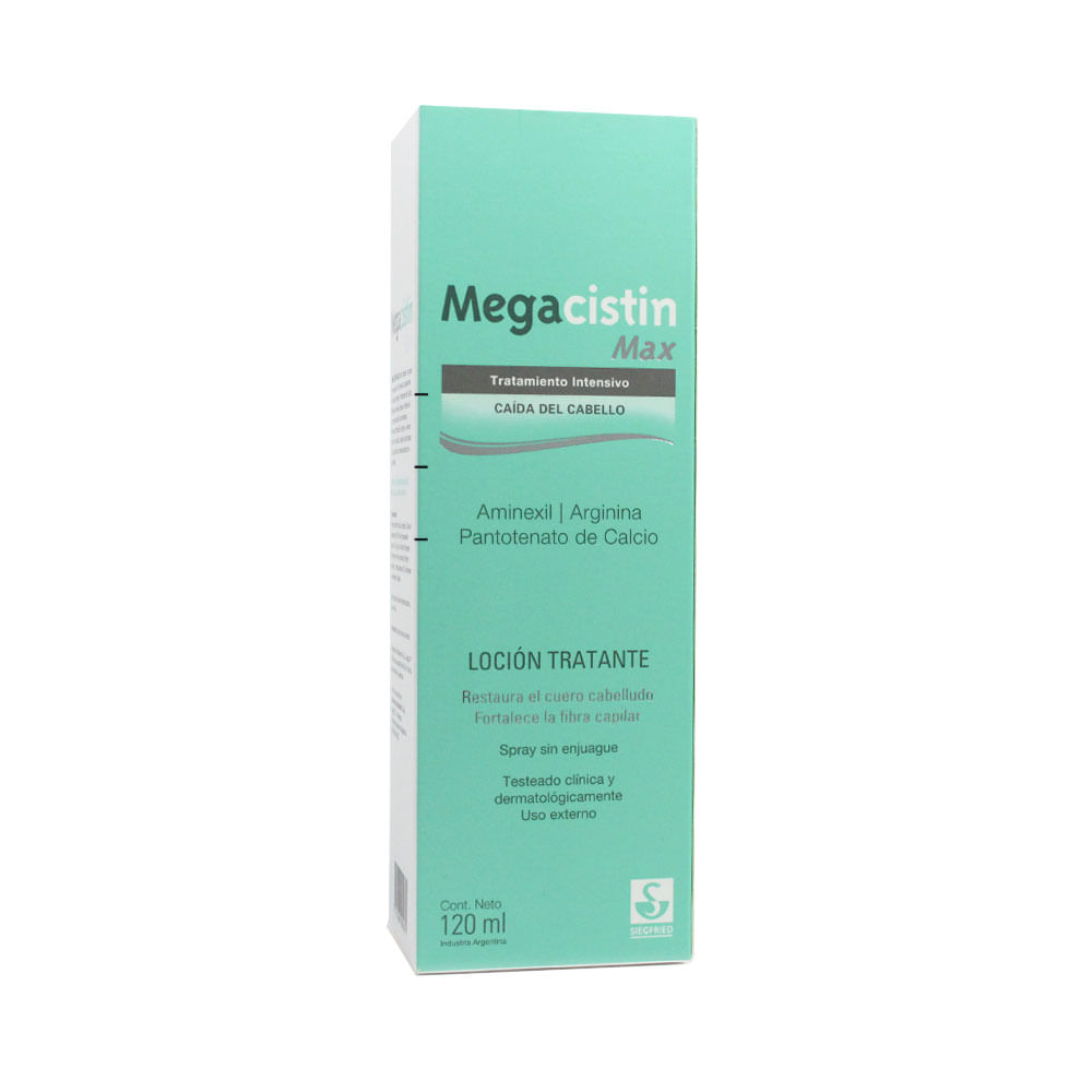 MEGACISTIN MAX LOCION CAJA 120 ML