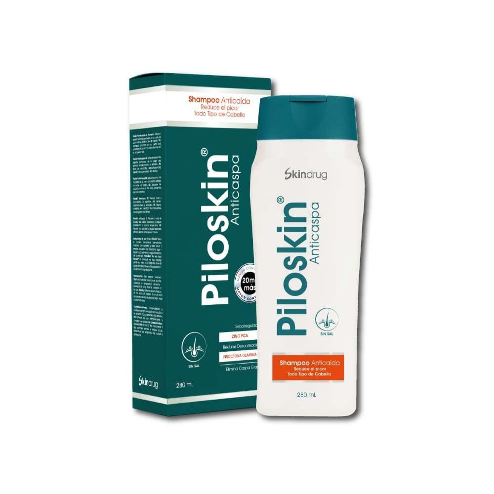 PILOSKIN ANTICASPA ANTICAIDA CHAMPU CAJA 280 ML
