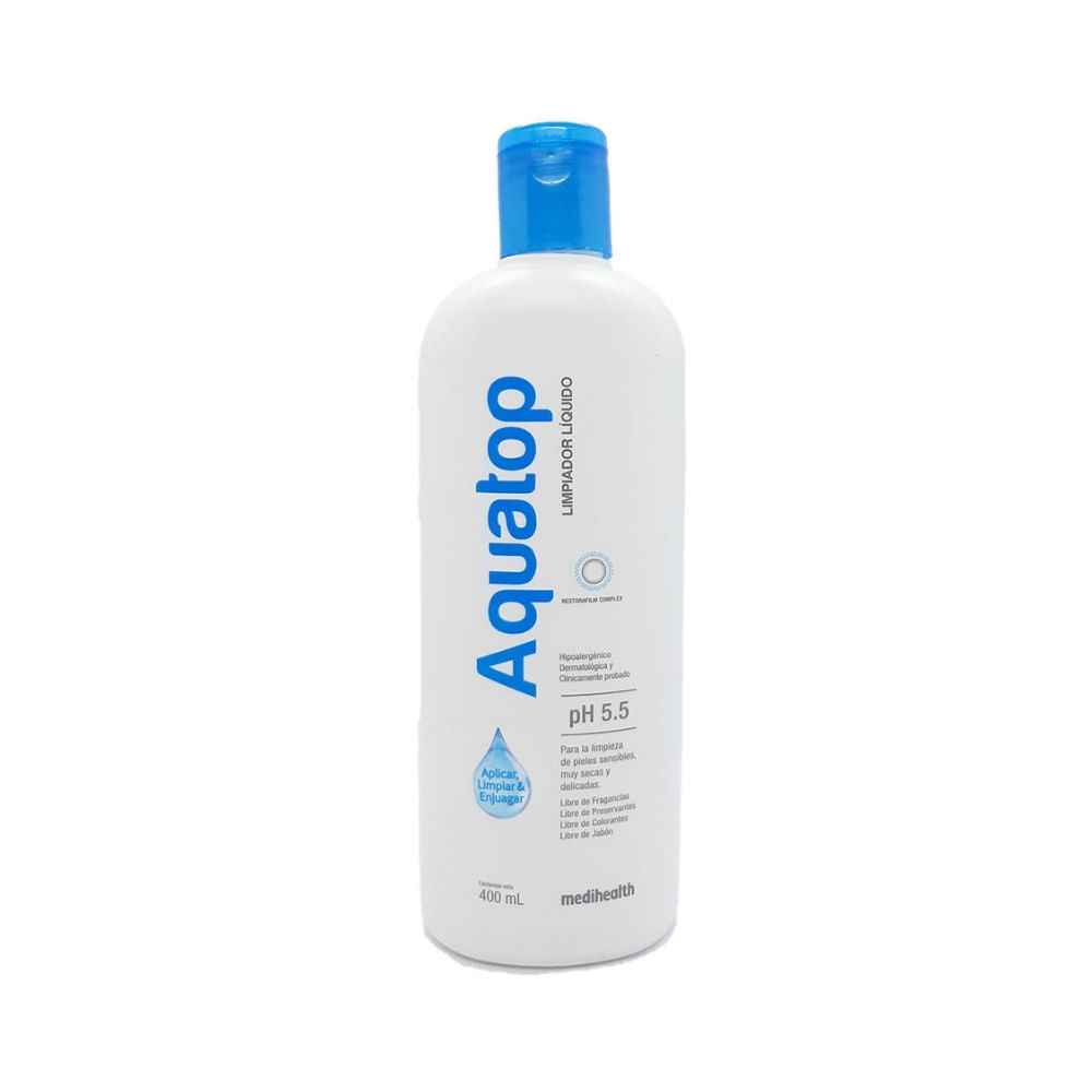 AQUATOP LIMPIADOR LIQUIDO FRASCO 400 ML