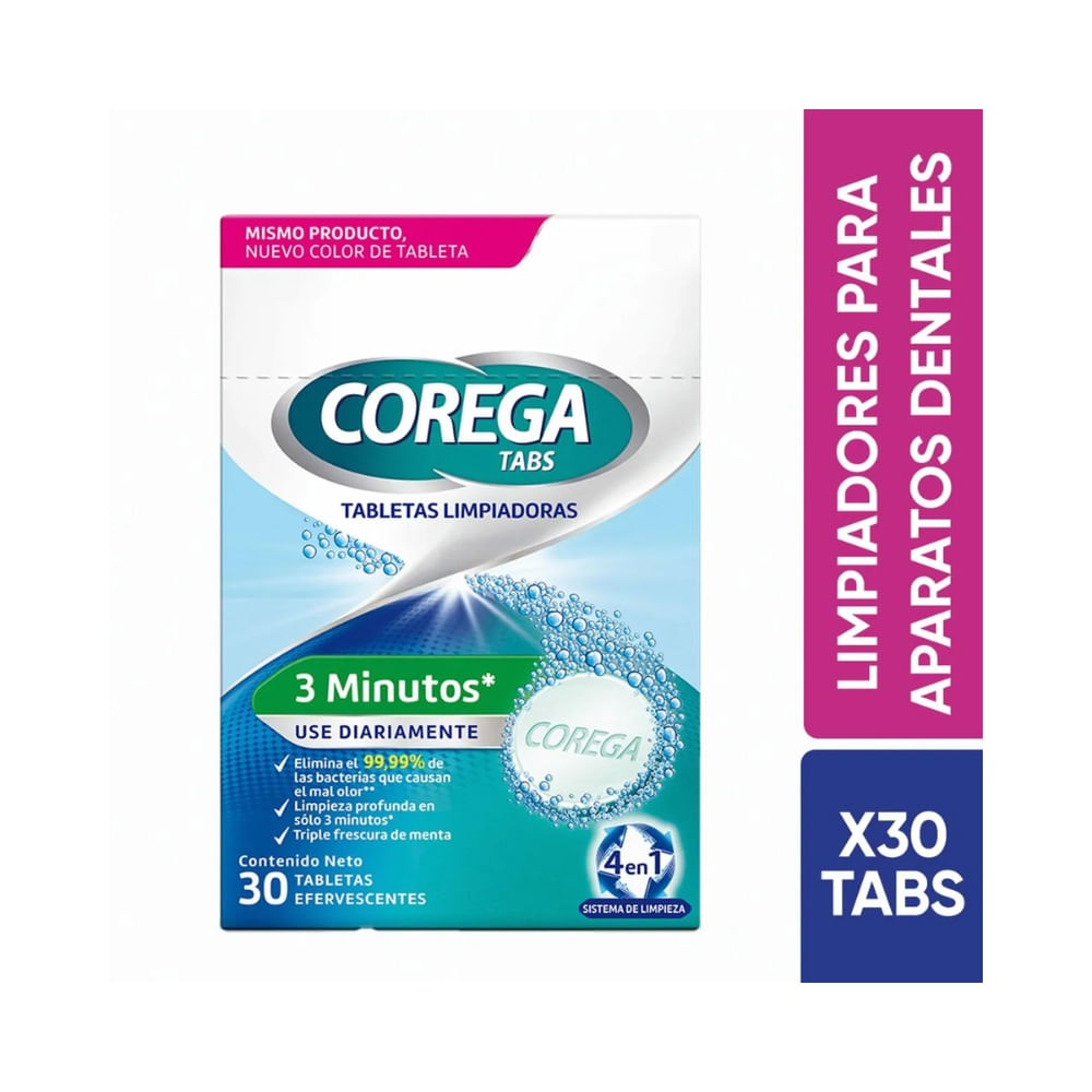 TABLETAS COREGA TABS