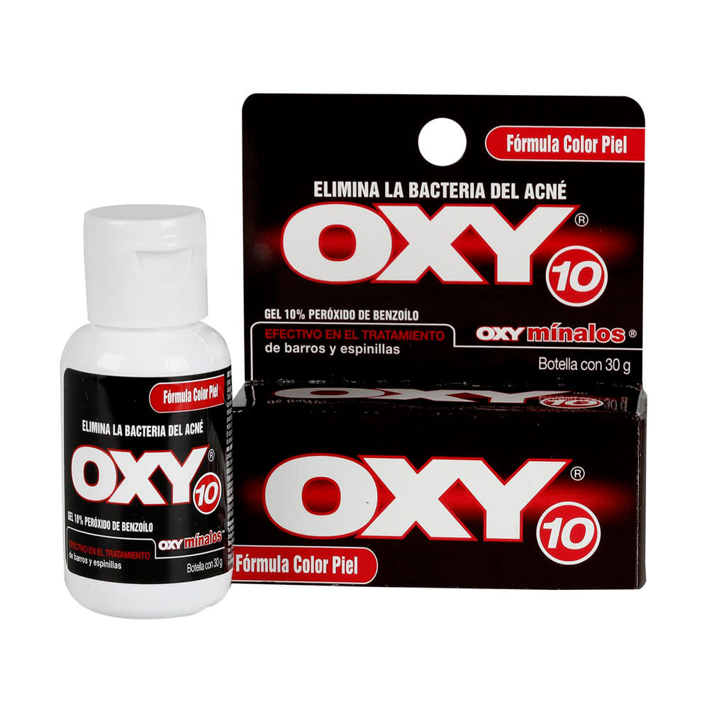 GEL OXY-10 FORMULA COLOR PIEL 10 % CAJA 30 G