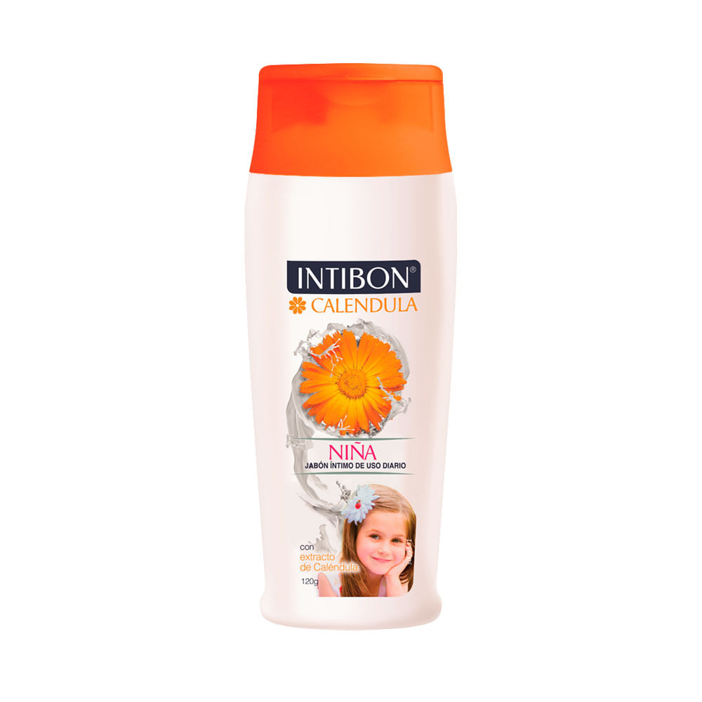 JABON INTIMO INTIBON CALENDULA NIÑA FRASCO 120 G