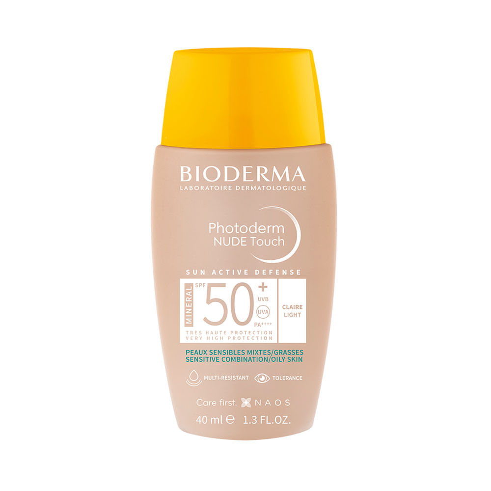 PHOTODERM NUDE TOUCH CLARO SPF 50+ BIODERMA CAJA 40 G