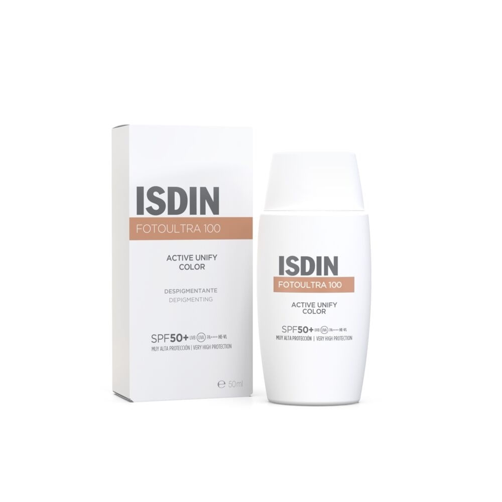 ISDIN FOTOULTRA 100 COLOR SPF 50+ ACTIVE UNIFY CAJA 50 ML