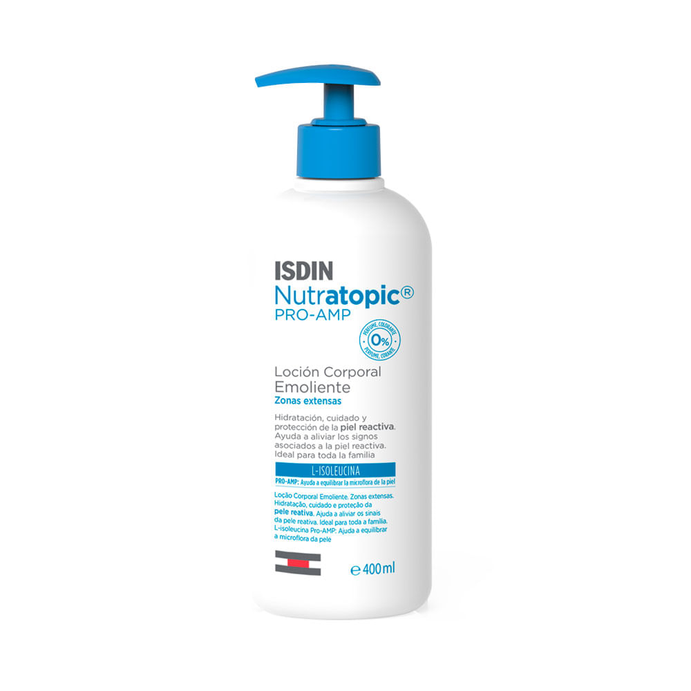 NUTRATOPIC PRO-AMP EMOLIENTE LOCION FRASCO 400 ML