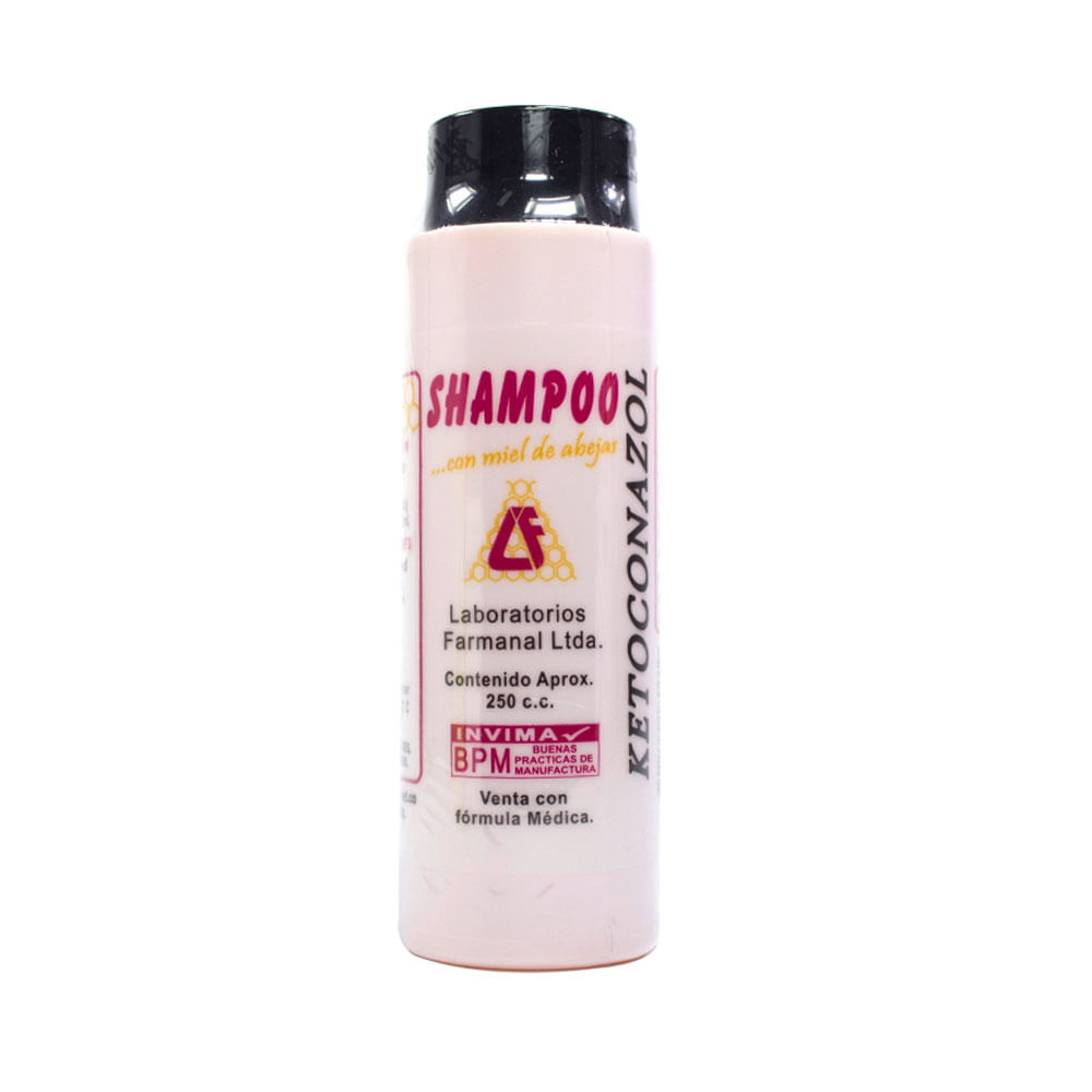 SHAMPOO KETOCONAZOL FRASCO 250 ML