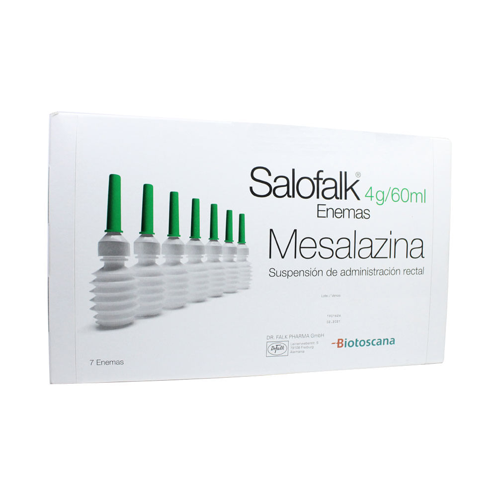 SALOFALK 4G/60ML (RG) ENEMA
