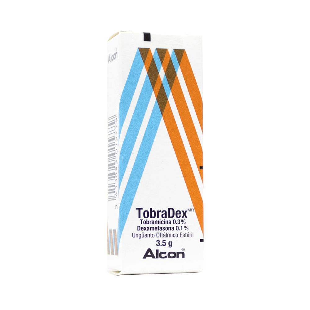 TOBRADEX (CF) UNGÜENTO OFTÁLMICO CAJA 3.5 G