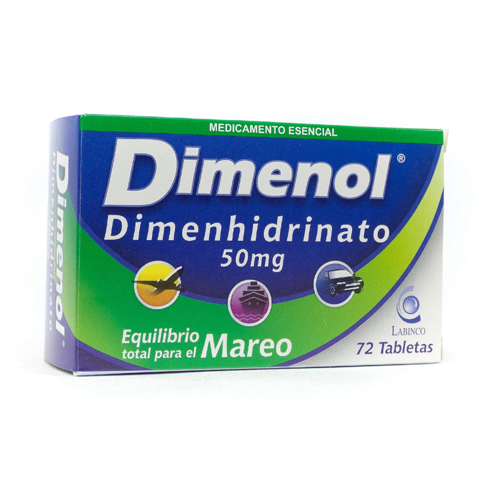 DIMENOL TABLETAS 50 MG