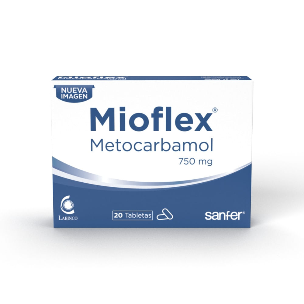 MIOFLEX TABLETAS 750 MG
