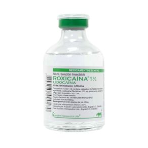 ROXICAINA SOLUCION 1 % FRASCO 50 ML