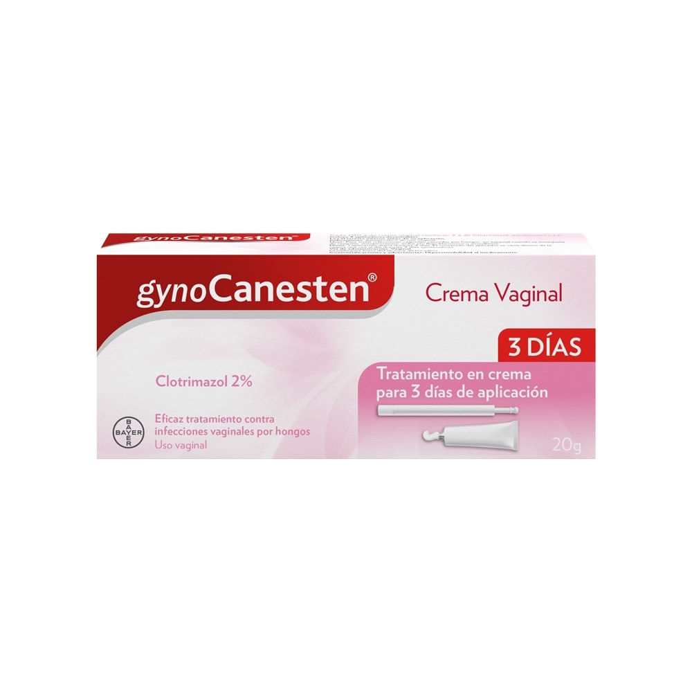GYNOCANESTEN CREMA VAGINAL 2 % CAJA 20 G